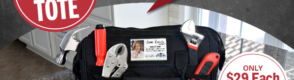 HOME ESSENTIALS TOOL TOTE