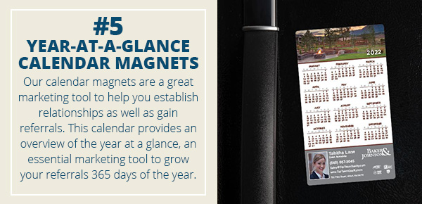 #5. YEAR-AT-A-GLANCE CALENDAR MAGNETS