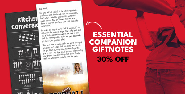 NEW! COMPANION GIFTNOTES - 30% Off